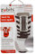 zubits® - Magnetische Schuhbinder/Magnetverschlüsse für Schuhe - Größe #3 Sport/über 84kg in chrom