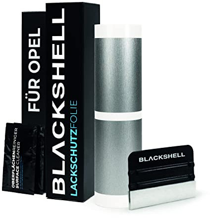 Blackshell® Lackschutzfolie passend für Opel Zafira Life | Typ K0 | Bj. ab 2019 Alu gebürstet Silber - passgenaue Einstiegsleistenschutz Folie inkl. Set für Folierung