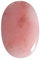 Brasilianischer natürlicher rosa Guaven-Quarz-Cabochon, Größe 33 x 22 x 5 mm, Schmuckherstellung, loser Edelstein, brasilianischer Guava-Quarz Lieferanten, 25013