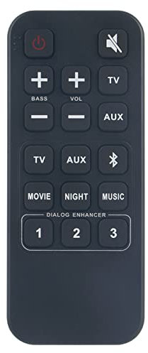 VINABTY RC-1230 RC1230 Soundbar Replacement Remote Control Compatible with DENON Home Theater Sound Bar System DHT-S316 DHT-S416 DHTS216-316- 416 Remote Control