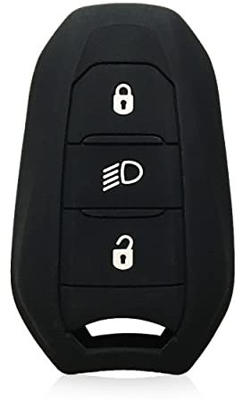 SILUOHAKE Cover Chiave Peugeot Citroen in silicone Guscio per chiavi auto Cover chiavi auto per Peugeot 408 508 3008 4008 5008 Citroen C2 C3 C4 C5 Custodia Coprichiave
