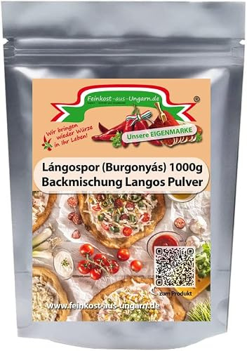 Lángospor (Burgonyás) 1000g, Backmischung Langos Pulver