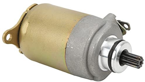KIMISS Startermotor Metall 9 Zähne Startermotor Ersatz für Gy6-125 150 Motor Scooter Motorrad ATV