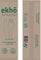 ekhõ The Wood Way! – Juego Cubiertos Desechables Biodegradables - Cubiertos para Llevar Ecológicos Biodegradables y Compostables - Cubertería Desechable - (750 Flowpacks Bipack Tenedor + Cuchillo)