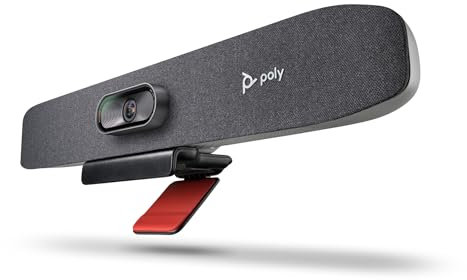 Poly Studio R30+ Videokonferenzsystem Audio Video Soundbar mit HP USB-C Dock G5
