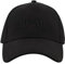AllSaints Herren Oppose Baseball Cap, Suede Hat with Logo & Adjustable Strap Baseballkappe, Schwarz, Einheitsgröße