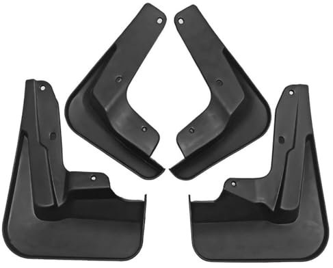 Bqieai 4PCS Auto Vorne Hinten Schmutzfänger, Für Polo 2019-2023 Rad Spritzschutz Kotflügel Staubdicht Schlamm Klappen Car Styling Zubehör