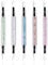 Wosyoodo 5Pcs Silikon Nagel Pinsel, Gel Schnitzen Pinsel, Strassstein Picker, Silikon Kopf Acryl Griff Salon Werkzeug-Set, Doppel Köpfe DIY Maniküre Werkzeug