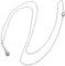 Holibanna Fashionable Microphone Jewelry Necklace for Women Metal Pendant Dainty Neckwear for Parties and Stage Performances