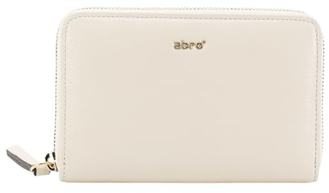 Abro Leather Dalia Wallet Beige