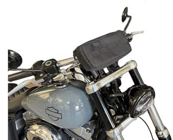 ORLETANOS Tool Protect Werkzeugrolle kompatibel mit Harley Davidson universell Bobber Cordura Werkzeugrolle Lenkertasche Gepäckrolle Motorrad Quad Trike ATV Indian Lenker Roller