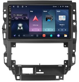 Android 13 2 DIN Pantalla Táctil Radio de 9 para Volkswagen VW Golf 4 MK4 2002-2006 Radio Coche con Navegación GPS Bluetooth Radio FM Cámara Trasera Multimedia Pantalla para Coche(A1 1+32G)