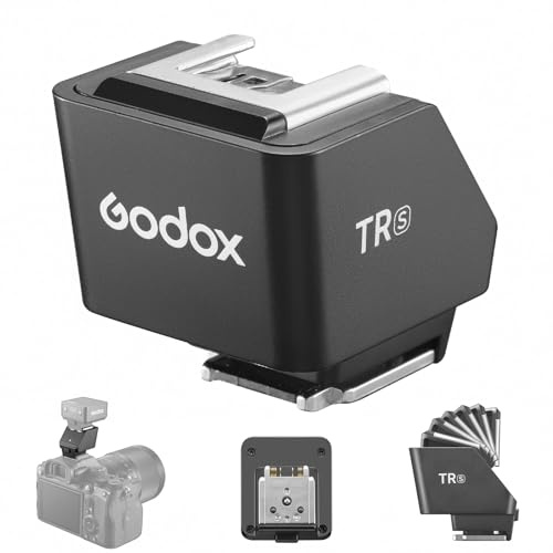 Godox TR-S TTL Hot Shoe Riser for Sony Camera, Compatible with iT20 S, iT22 S,iT30Pro S Mini Flash, Raises Flash Height Reduce Lens Shadow