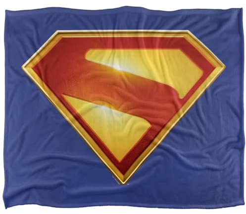 Superman 2025 New Logo Color Silky Touch Super Soft Throw Blanket 152 X 127 cm, White