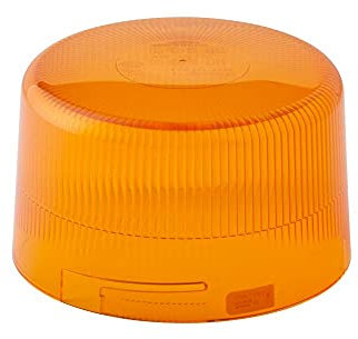 Hella 9EL 190 025-001 Lichtscheibe, Rundumleuchte - KL 7000 - gelb (amber) für Traktor, LKW, Gabelstapler