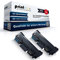 2X Print-Klex Tonerkartuschen kompatibel für Xerox WorkCentre 3215 WorkCentre 3225 WorkCentre 3225 DNI 106R02777 Doppelpack Schwarz Black - Office Serie