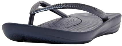 Fitflop - iQUSHION TM Ergonomic Flip Flops - Midnight Navy - Women - 5