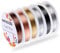 Paxcoo 6 Pack Jewelry Beading Wire for Jewelry Making Supplies and Craft (24 Gauge)