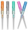 Unihuby Piercing Set - 10 Stück Nadeln Gemischt 14G 16G 18G 20G 22G Katheter für Piercing Kit Zubehör