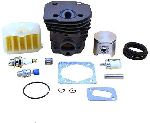 44 mm Zylinderkolbenlager Luftfilter Dichtungssatz passend für Husqvarna 350 Jonsered 2150 2152 2153 2149 Kettensägen Ersatzteile