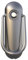 Sweet by Ultion Two-Part Door Knocker with Spyhole - Matching Door Furniture Available (Stainless Steel)