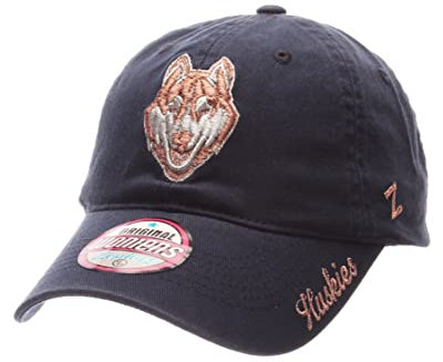 Zephyr Damen Relaxed Fit Scholarship Cap – NCAA Curved Bill, verstellbare Damen Baseballmütze, blau, Einheitsgröße
