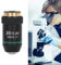 ViaGasaFamido Achromatic Microscope Objective, 20X Achromatic Microscope Objective Brass Chrome Plated 20X Microscope Objective Lens Interface 20.2mm, Eyepieces