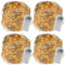 Nipach 4er Set Lichterkette Silberdraht 40 LED warmweiß Batterie Timer Weihnachten Weihnachtsdekoration Weihnachtsbaumkette Partydeko Leucht-Deko