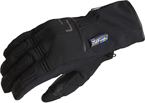 Lindstrands Lillmon Motorrad Handschuhe (Black,14)