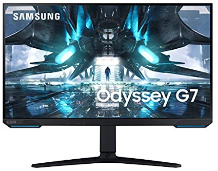 SAMSUNG Monitor per PC Gamer ODYSSEY G7 - LS28AG700NUXEN - 28 UHD 4K - Pannello IPS - 1ms - 144Hz - FreeSync Premium Pro (Ricondizionato)