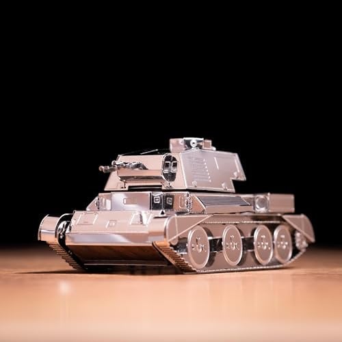 METAL-TIME Modell Cruiser MK III, 3D-Puzzles für Erwachsene oder Jugendliche, DIY-Metallpuzzle-Modellbausatz, 3D-Metallmodell-Denkaufgabe – tolle Geschenkidee, 55 Teile.
