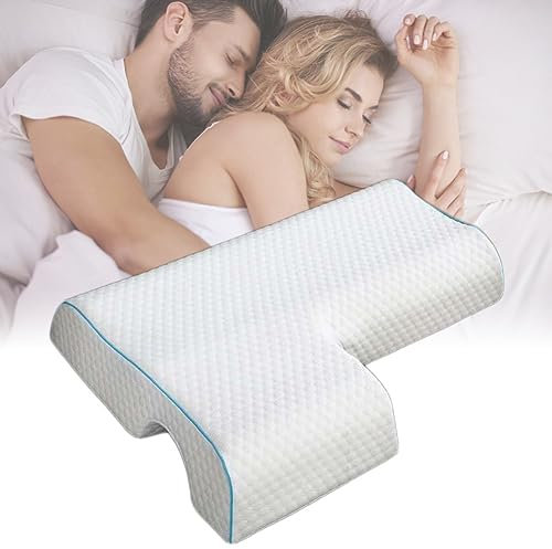 Seitenschläferkissen Für Paar, Paarkissen, Armtunnel Armkissen, Memory-Schaum-Kissen Zum Schlaf, Gewölbtes Kuschelkissen Für Paare, Langsamer Nackenkissen Kopfkissen