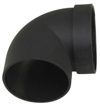 JNNJ Ventilation Round Tube Bend Connector, Tuyau De Conduit Coudé à 90 Degrés Pour Ventilation Tuyau Rond, Raccord Coudé Sortie Conduit D'air En Plastique, Pour Adaptateur Conduit D'air(75mm)