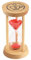 Sablier en bois 3 minutes sablier pour enfants minuterie compteur de temps cadeau décoration d'intérieur style 03