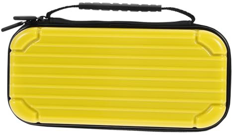 HOMSFOU Spielkonsolentasche Kompatibel Mit Switch Tragbare Reisetragetasche Für Spielkonsolen Aufbewahrungstasche Mit Gepolsterter Abdeckung Schützt Vor Kratzern Robuste Tasche Für