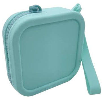 Portafoglio in silicone, portamonete in silicone, portafoglio | portamonete quadrato, porta monete, portafogli cosmetici per uomini e donne, da viaggio multiuso, verde, vedi descrizione, Vedi