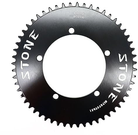 Kettenblatt Kettenblatt 130 BCD, rund, 42 Zähne, 44 Zähne, 46 Zähne, 48 Zähne, 50 Zähne, 52 Zähne, 55 Zähne, 58 Zähne, 60 Zähne, Rennrad-Kettenrad, 130 Zähne Kettenblatt 38 ZäHne(48T,Aero black)