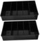 Tofficu 2St Kasse cash register bargeld aufbewahrung gelddose coin case zettelhalter coins Telefonhalterung handy halter handyhalter Boxen Währung bis Aufbewahrung im Klassenzimmer Plastik