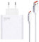 Adaptateur Chargeur 120W 6A pour Téléphone, Chargeur USB C, Bloc Chargeur Rapide, Adaptateur De Chargeur avec Câble De Charge 120 W, Accessoires De Produits Électroniques pour Voyage d'affaires