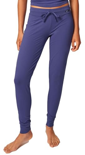 Skiny Damen Hose lang Night In Mix & Match 080790 Gr. 38 in Skipper Blue