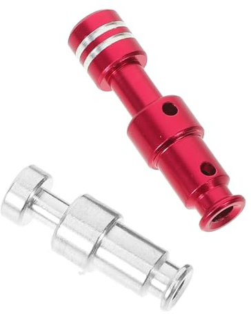 HOMOCONO 2pcs Universal Pressure Cooker Float Valve Replacement Spare Parts Red Valve Core and Float Cap for Electric Pressure Cookers Kitchen Supplies