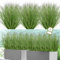 UXORSN 14 Pièces Plantes Artificielles Interieur Extérieur 51cm Haut Herbes Artificielle UV Résistant Arbustes Artificiels Tiges de Verdure Fausse Verte Plante pour Jardin Bureau Décoration Maison