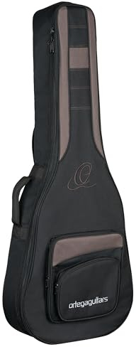 Ortega Pro Series Resonator Guitar Bag - Black/Brown