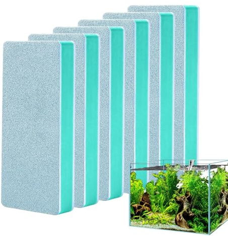 Gennerico Aquarium Cleaner | Polier- und Entfernungswerkzeug für Terrariumaquarium und Glasoberflächen mit komfortablem Griff