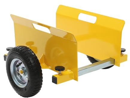 Chariot à panneaux - Capacité de charge : 300 kg - Chariot de serrage de 0 à 23 cm - Réglable - Avec roues gonflables de 20,3 cm - Chariot de transport à plateforme