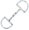 Stübben Gebiss 2251 D-Ring-Trense Easy Control doppelt gebrochen - 13,5 cm - 14 mm - Edelstahl