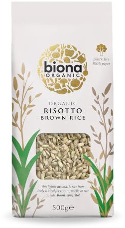 Biona Risotto Rice - Brown- Organic