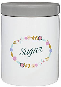 Premier Housewares Amelie Sugar Canister, Multi-Colour
