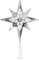 Rosendahl Christbaumspitze Stern H32 cm Karen Blixen Dekoration, Silber