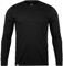 Merino Shirt - Thermounterhemd Langarm I Thermo Oberteil aus 100% Merinowolle I schwarz, Größe XL
